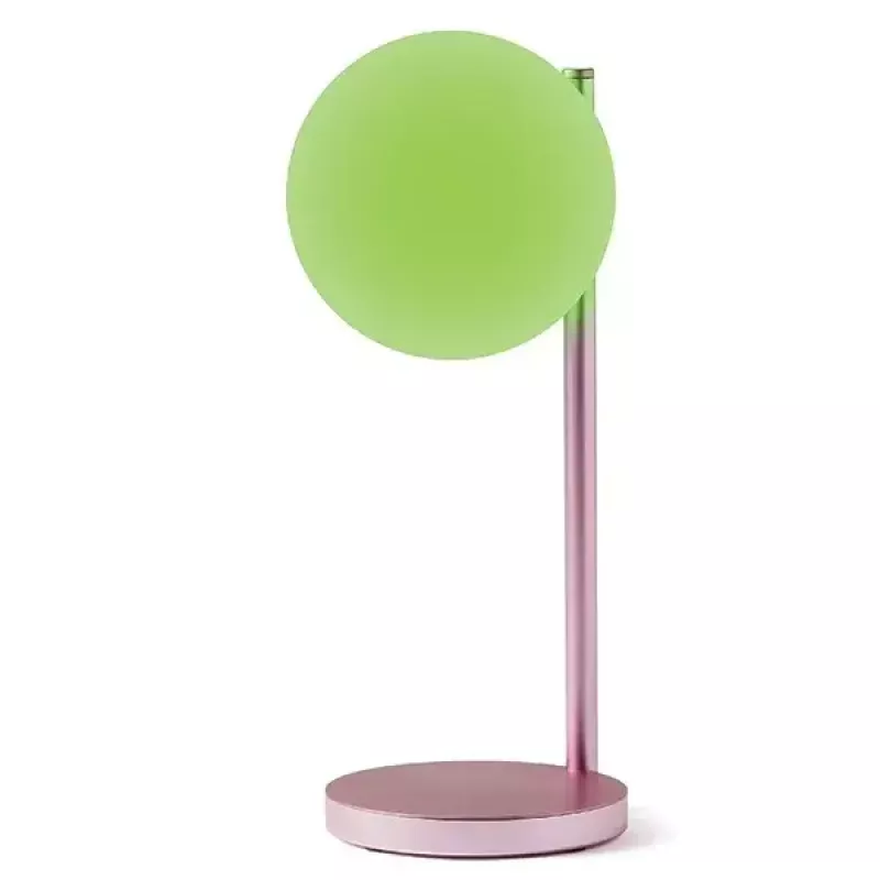 Tisch-LED-Lampe Lexon Bubble Lamp LH70LP hellrosa 15W mit kabellosem Ladegerät