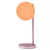 Tisch-LED-Lampe Lexon Bubble Lamp LH70LP hellrosa 15W mit kabellosem Ladegerät
