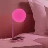 Tisch-LED-Lampe Lexon Bubble Lamp LH70LP hellrosa 15W mit kabellosem Ladegerät