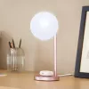 Tisch-LED-Lampe Lexon Bubble Lamp LH70LP hellrosa 15W mit kabellosem Ladegerät