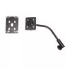 Montageset Nanlite Pavotube Double Bank 2 T12 LED Mast Schwarz