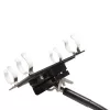 Montageset Nanlite Pavotube Double Bank 2 T12 LED Mast Schwarz