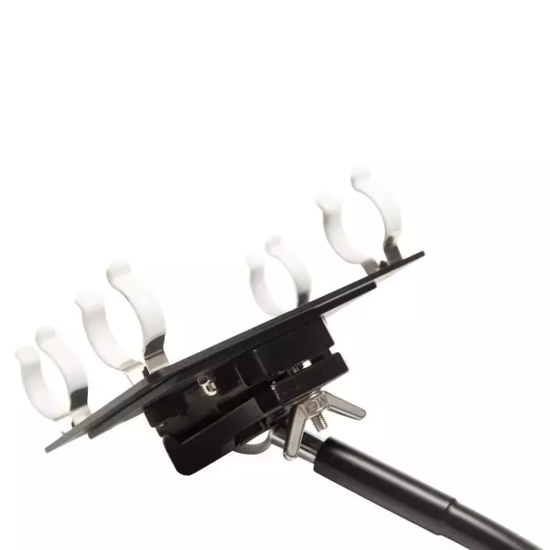 Montageset Nanlite Pavotube Double Bank 2 T12 LED Mast Schwarz