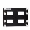 Montageset Nanlite Pavotube Double Bank 2 T12 LED Mast Schwarz