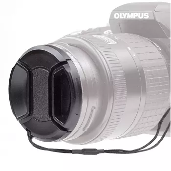 Objektivdeckel Kaiser Fototechnik 6848 4,6 cm Schwarz für DSLRs
