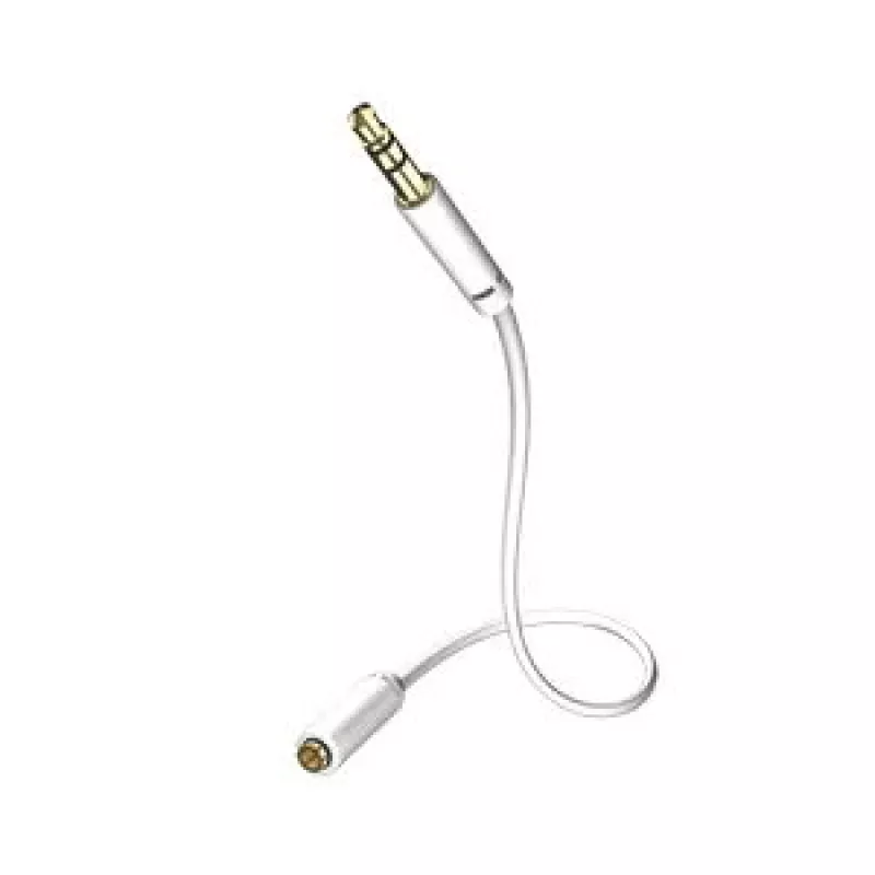 Audiokabel Inakustik 00310505 5m 3,5mm Weiß