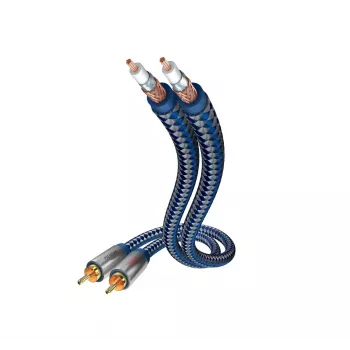 Audiokabel Inakustik 0040403 3m 2xRCA Blau