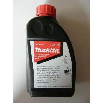 Motoröl 4-Takt Makita HD30, 600 ml Flasche für Gartengeräte