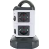 Power Extension Schwaiger STDT2718 1.8m 7 AC Outlets Indoor Schwarz White