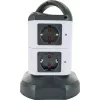 Power Extension Schwaiger STDT2718 1.8m 7 AC Outlets Indoor Schwarz White