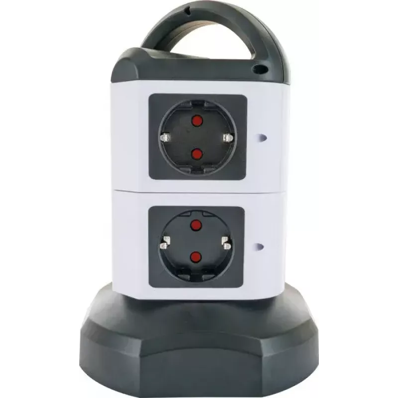 Power Extension Schwaiger STDT2718 1.8m 7 AC Outlets Indoor Schwarz White