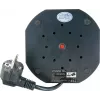 Power Extension Schwaiger STDT2718 1.8m 7 AC Outlets Indoor Schwarz White