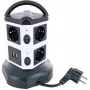 Power Extension Schwaiger STDT2718 1.8m 7 AC Outlets Indoor Schwarz White
