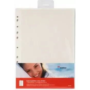 Fotopapier Walther DS118 selbstklebend weiß, 10 Blatt