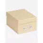 Aufbewahrungsbox Walther FB-115-H Rechteckig Papier Creme