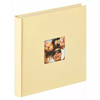 Fotoalbum Walther Design Fun Cremerahmen XL 50 Blatt