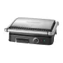 Kontaktgrill BOMANN KG 2242 CB — doppelseitiger Grill, Antihaft-Platten, einstellbarer Thermostat, Schwarz/Edelstahl