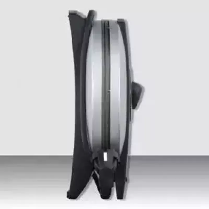 Waffeleisen Cloer 1629 5 Waffeln 930 W Schwarz Metallic