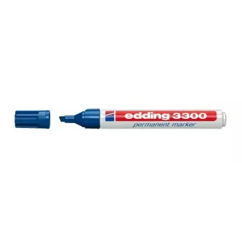 Permanentmarker Edding 3300 Blau 10 Stück