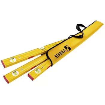 Wasserwaagen-Set STABILA PRO SET 80 ASM 19716 — 30 cm, 60 cm, 120 cm, Genauigkeit 0,5 mm/m