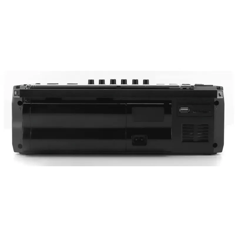 Tragbarer Kassettenspieler Soundmaster SRR80TI mit DAB+ und FM, LCD-Display, 3 W RMS, 3,5-mm-Kopfhöreranschluss, batterie-/230V-betrieben