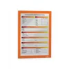Magnetrahmen A4 Langlebig DURAFRAME Orange