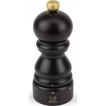 Pfeffermühle PEUGEOT PARIS 12 cm, Buchenholz, schokoladenbraune Ausführung