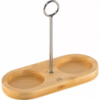 PEUGEOT Untersetzer für Peugeot Linea Salz- & Pfeffermühle — Bambus 17 cm, naturbelassen