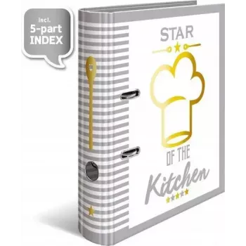 Ordner Herma Star of the Kitchen DIN A4 19662 – Ringordner für A4-Dokumente