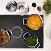 Bratpfannenset Fissler 084-378-03-000/0 Edelstahl 3 Stück