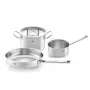 Bratpfannenset Fissler 084-378-03-000/0 Edelstahl 3 Stück