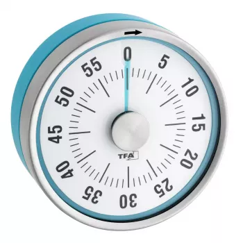 Mechanischer Küchentimer TFA-Dostmann 38.1028.20 Türkis 60 min