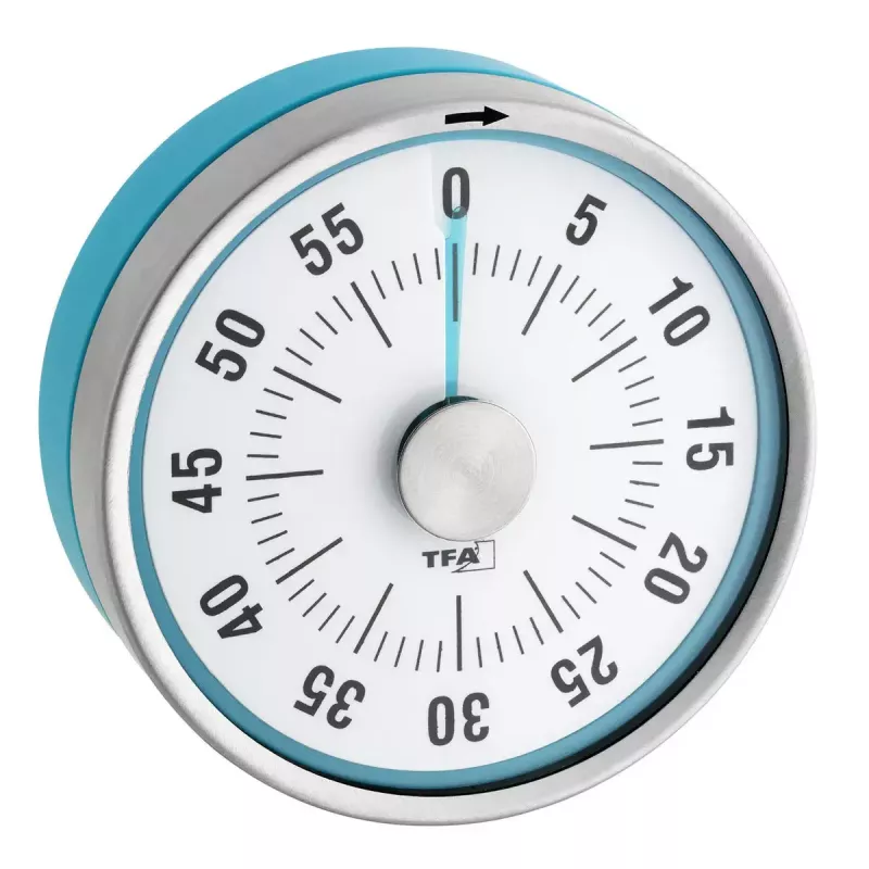 Mechanischer Küchentimer TFA-Dostmann 38.1028.20 Türkis 60 min