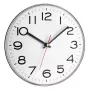 Quarzuhr TFA-Dostmann 60.3017 Circle Grau Weiß Wand Tischuhr