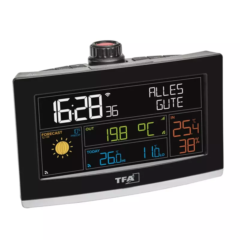 Wetterstation TFA-Dostmann View Show Schwarz