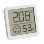 Elektronisches Umgebungsthermometer TFA-Dostmann 30.5053.02 Innen-/Außenbereich Digital Silber Weiß