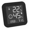 Elektronisches Umgebungsthermometer TFA-Dostmann 30.5054.01 Innenraum Digital Schwarz Weiß