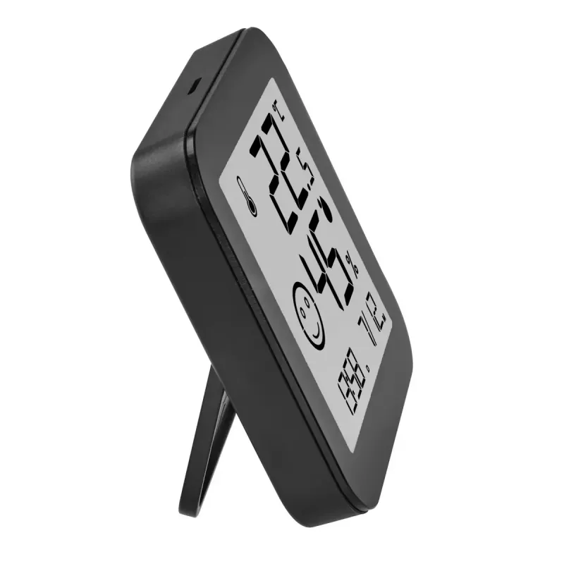 Elektronisches Umgebungsthermometer TFA-Dostmann 30.5054.01 Innenraum Digital Schwarz Weiß