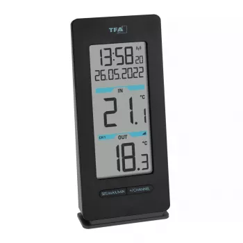 TFA-Dostmann Umweltthermometer 30.3072.01 Innen-/Außenbereich -40 bis 60 °C
