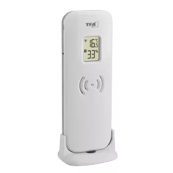 TFA-Dostmann Meteo Jack Silber Innen- Außenthermometer Hygrometer Barometer