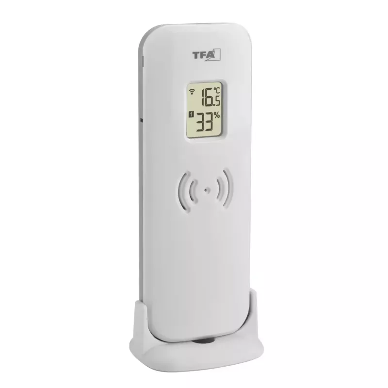 TFA-Dostmann Meteo Jack Silber Innen- Außenthermometer Hygrometer Barometer