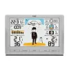 TFA-Dostmann Meteo Jack Silber Innen- Außenthermometer Hygrometer Barometer