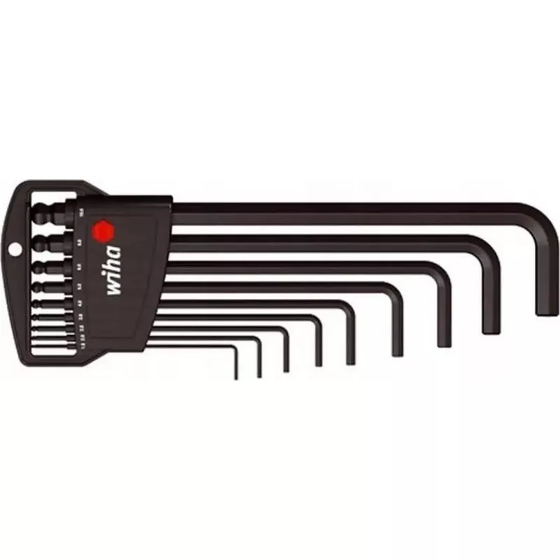 Stirnlochschlüssel-Satz Wiha 03992 Classic Holder, 6-teilig, Stirnlochschlüssel für Rundverschlüsse