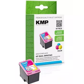 KMP HP 304XL (N9K07AE) 3-farbig Patrone