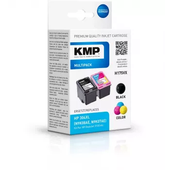 Tintenpatronen-Pack KMP 1759,4005 kompatibel, Cyan, 2 Stück, Cyan-Volumen 12 ml, Reichweite ~300 Seiten
