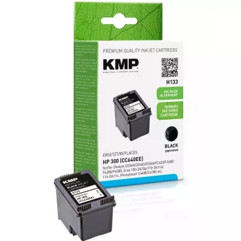 KMP HP CC640EE NR.300 schwarz