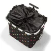 Tote Bag Reisenthel Carrycruiser — 40 L, Aluminiumrahmen, Polyester, 420×320 mm, schwarz/mehrfarbig
