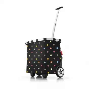 Tote Bag Reisenthel Carrycruiser — 40 L, Aluminiumrahmen, Polyester, 420×320 mm, schwarz/mehrfarbig