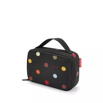 Thermobehälter Reisenthel Thermocase Dots 1,5 L Schwarz Aluminium Polyester