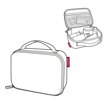 Thermobehälter Reisenthel Thermocase Schwarz 1,5 l Aluminium Polyester